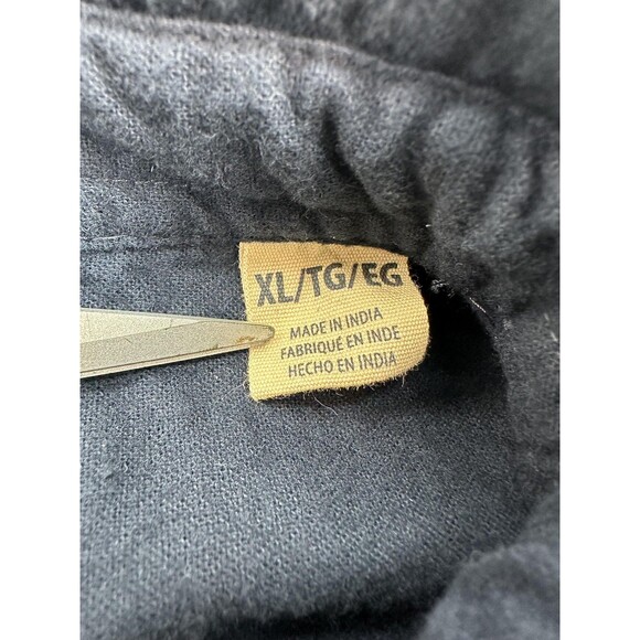 RedHead Brand Co Shirt Mens XL Blue Long Sleeve Button Front Two Chest Pockets - Picture 4 of 11